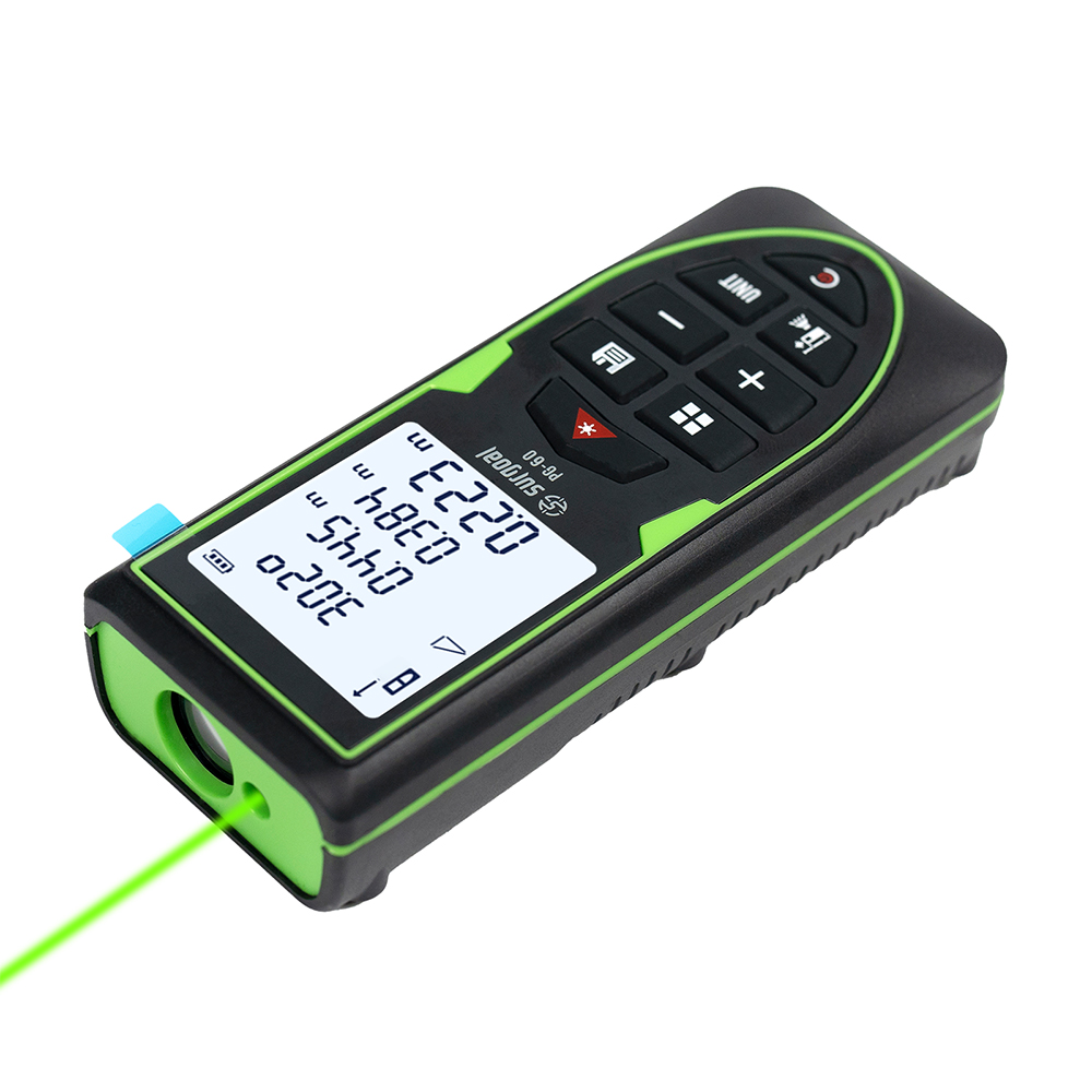 Industrial Laser Training - Zielony laserowy miernik odległości 120m, ładowalny,