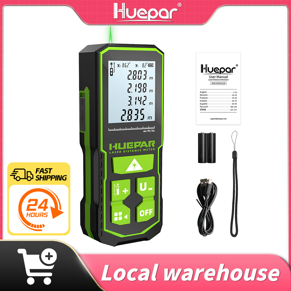 Industrial Laser Training - Dalmierz laserowy Huepar cyfrowy dalmierz laserowy