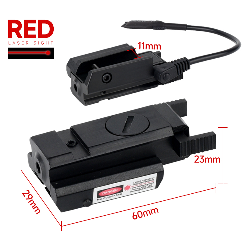 Industrial Laser Pointer - Laserowy celownik Low Orbit 20mm, czerwono-zielony,