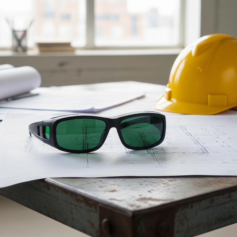 Laser Safety Goggles - Okulary spawalnicze antylaserowe, chroniące przed silnym