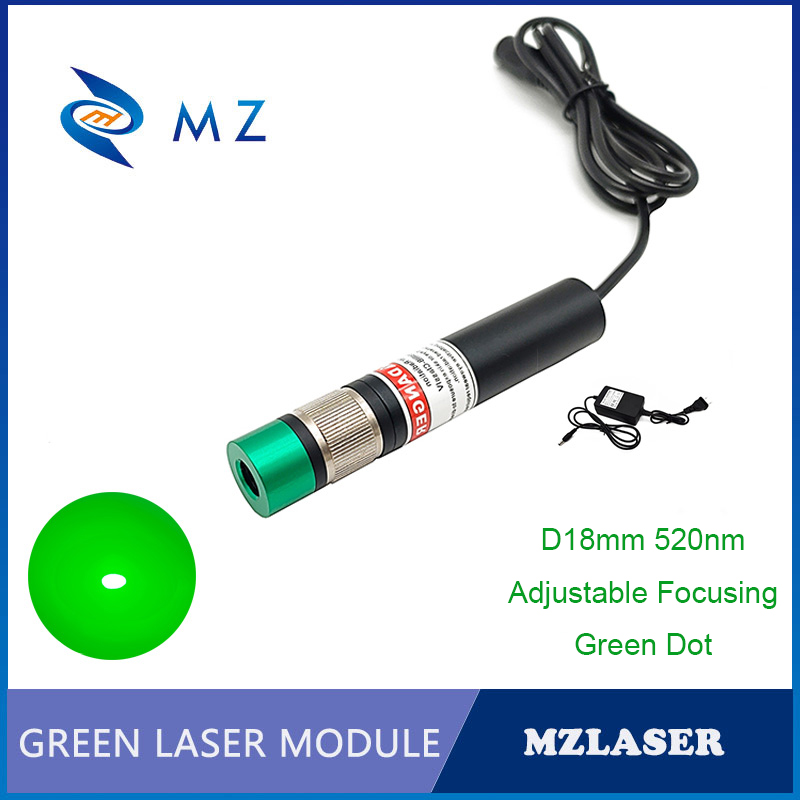 Industrial Laser Supply - Moduł lasera zielonego punktowego o wysokiej
