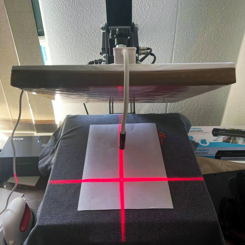 Industrial Laser Light - Laserowy lokalizator USB do druku DTF,