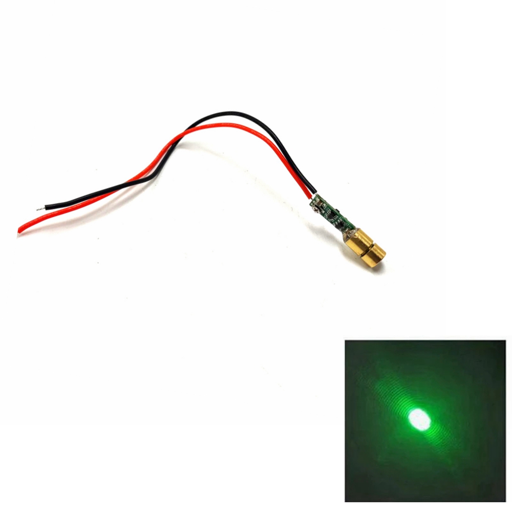 Nowy mini zielony laser 515nm  – Industrial Laser Pointer recenzja i cena