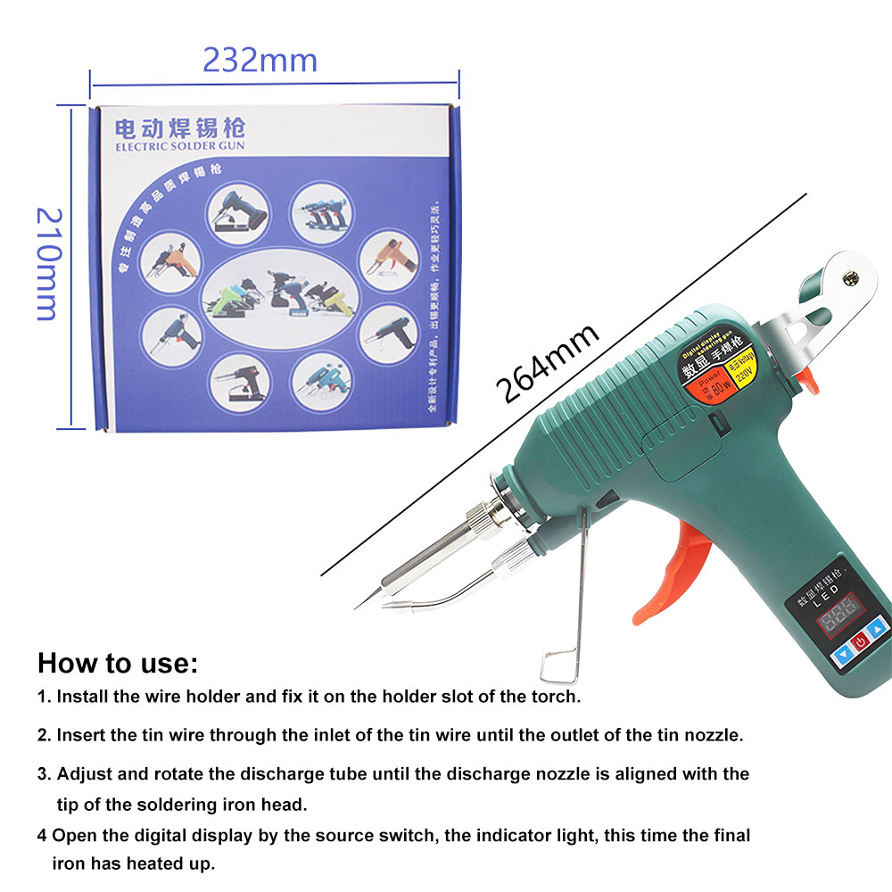 80W 120W cyfrowy ręczny pistol – Industrial Laser Welding Tool recenzja i cena