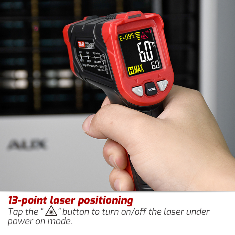 Termometr na podczerwień TA601 – Industrial Laser Temperature Gun recenzja i cena