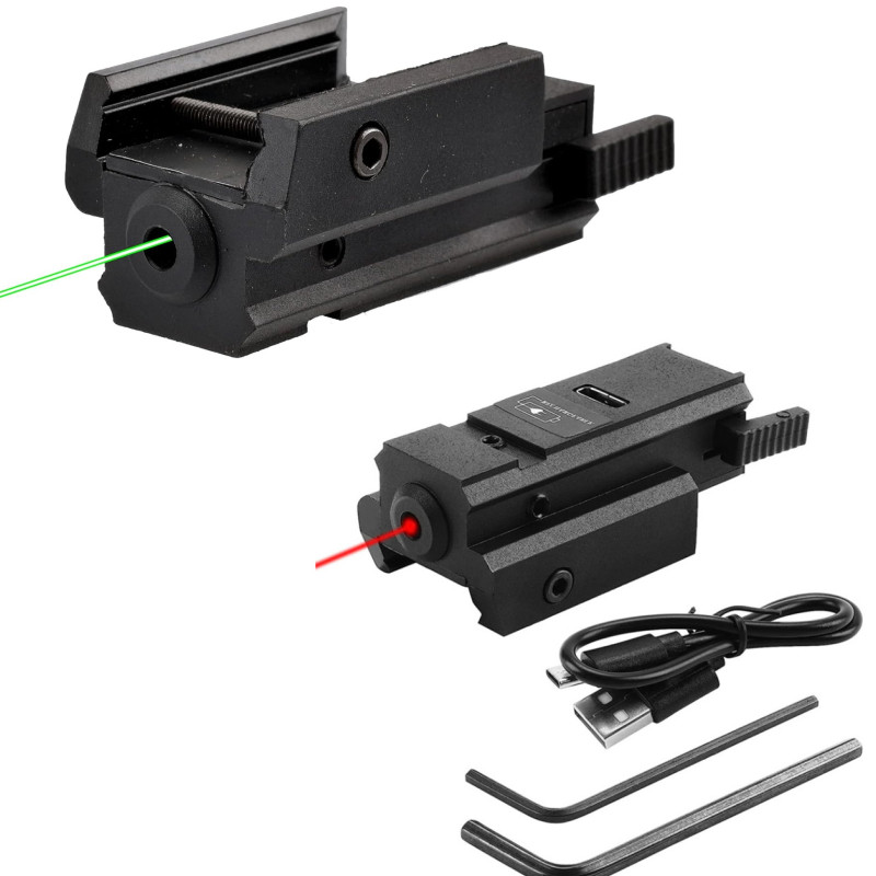 Taktyczny mini laser zielony/c – Industrial Laser Pointer recenzja i cena