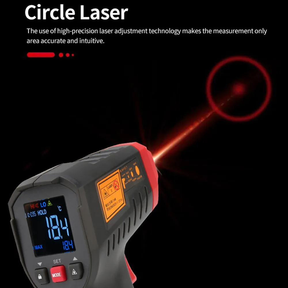 Termometr cyfrowy UNI-T UT306S – Industrial Laser Temperature Gun recenzja i cena
