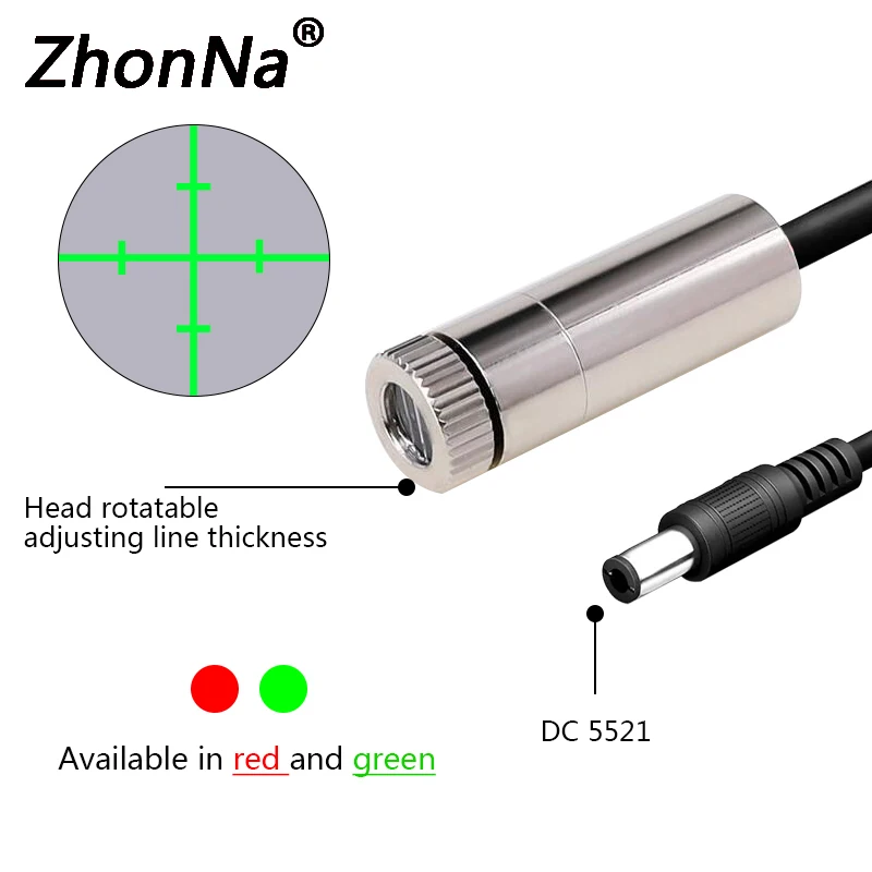 Moduł lasera zielonego 520nm z – Industrial Laser Alignment Equipment recenzja i cena