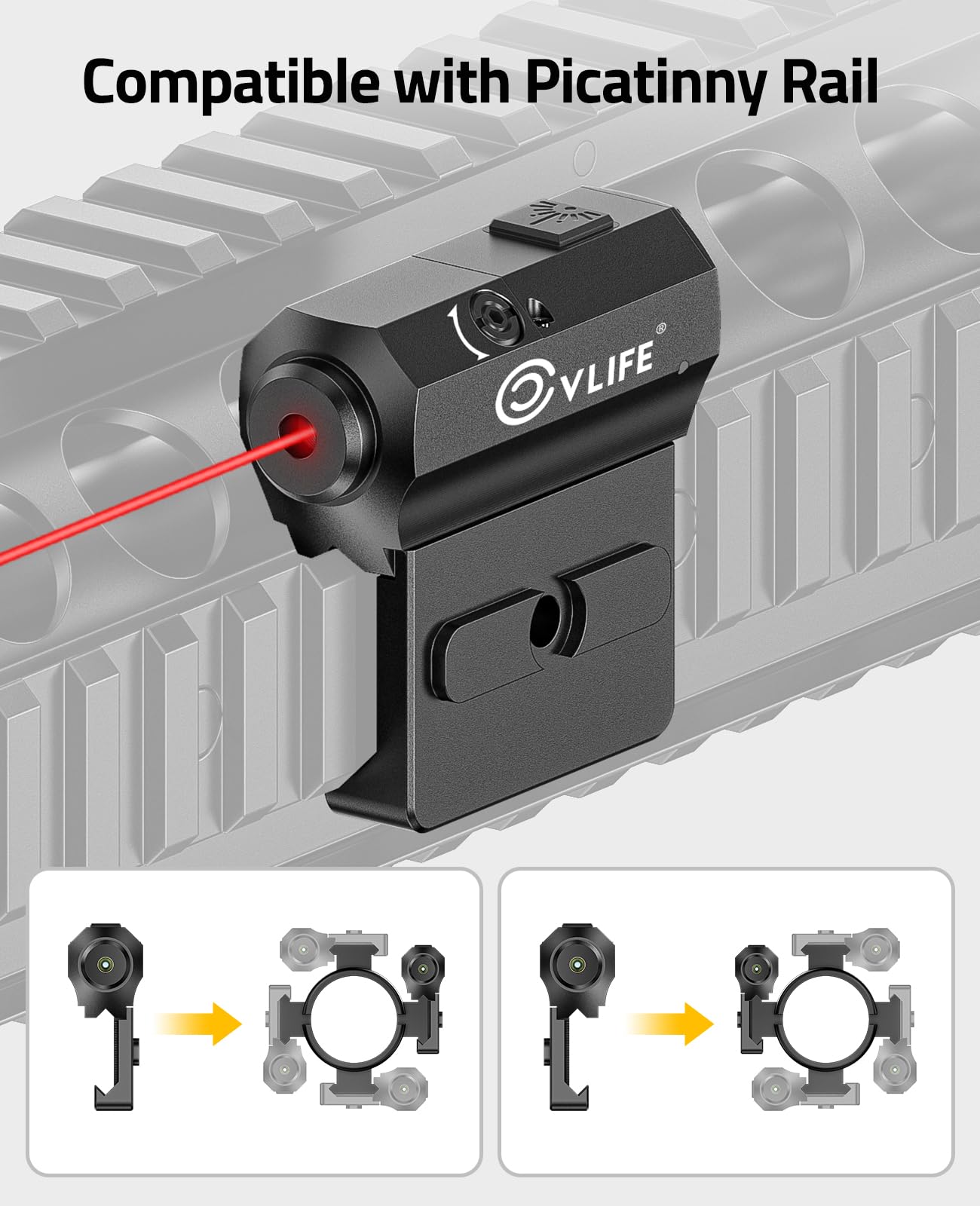 CVLife Rifle Red/Green Laser B – Industrial Laser Pointer recenzja i cena