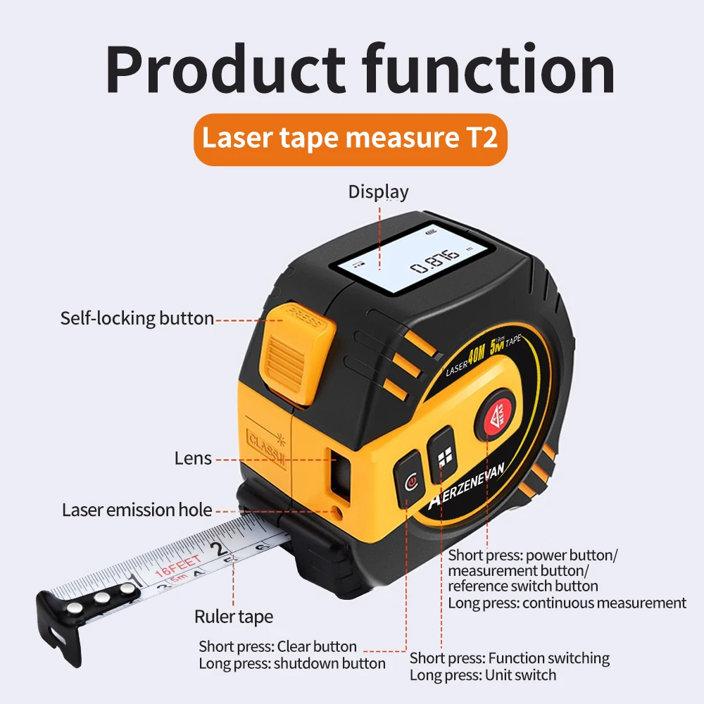 Laserowa miarka dalmierz 80m,  – Industrial Laser Training recenzja i cena