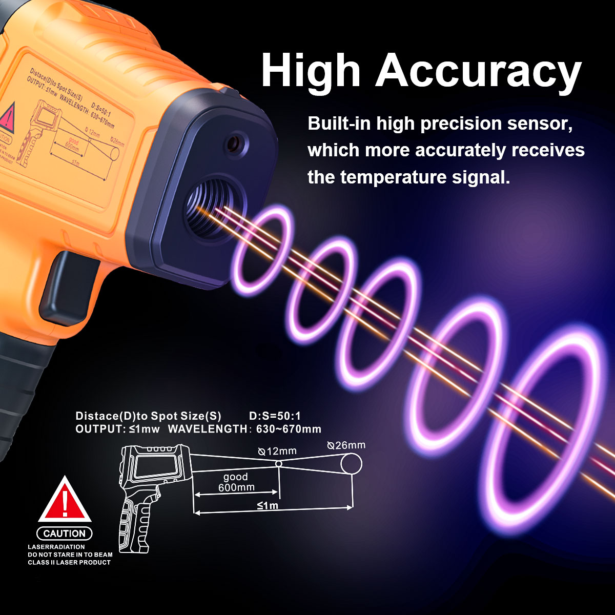 DT1000 DT1600 Termometr na pod – Industrial Laser Blaster recenzja i cena
