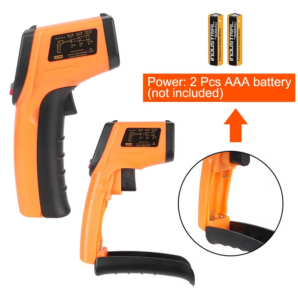 Nowy termometr cyfrowy na podc – Industrial Laser Temperature Gun recenzja i cena