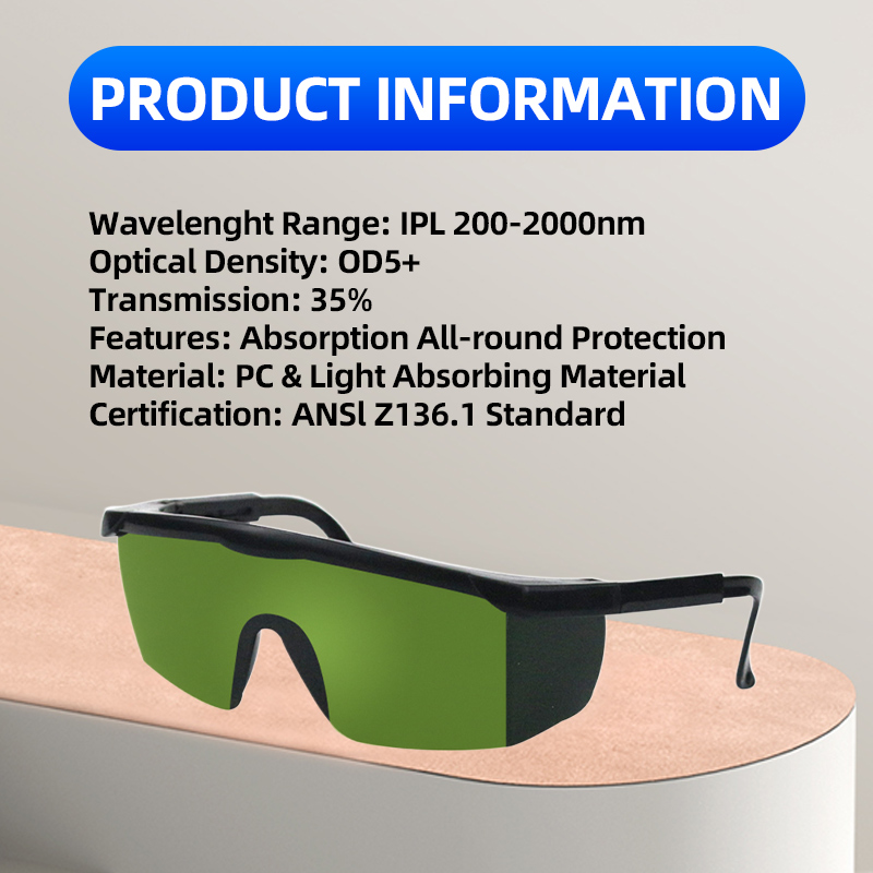 1PC Laserowe okulary ochronne  – Laser Safety Goggles recenzja i cena