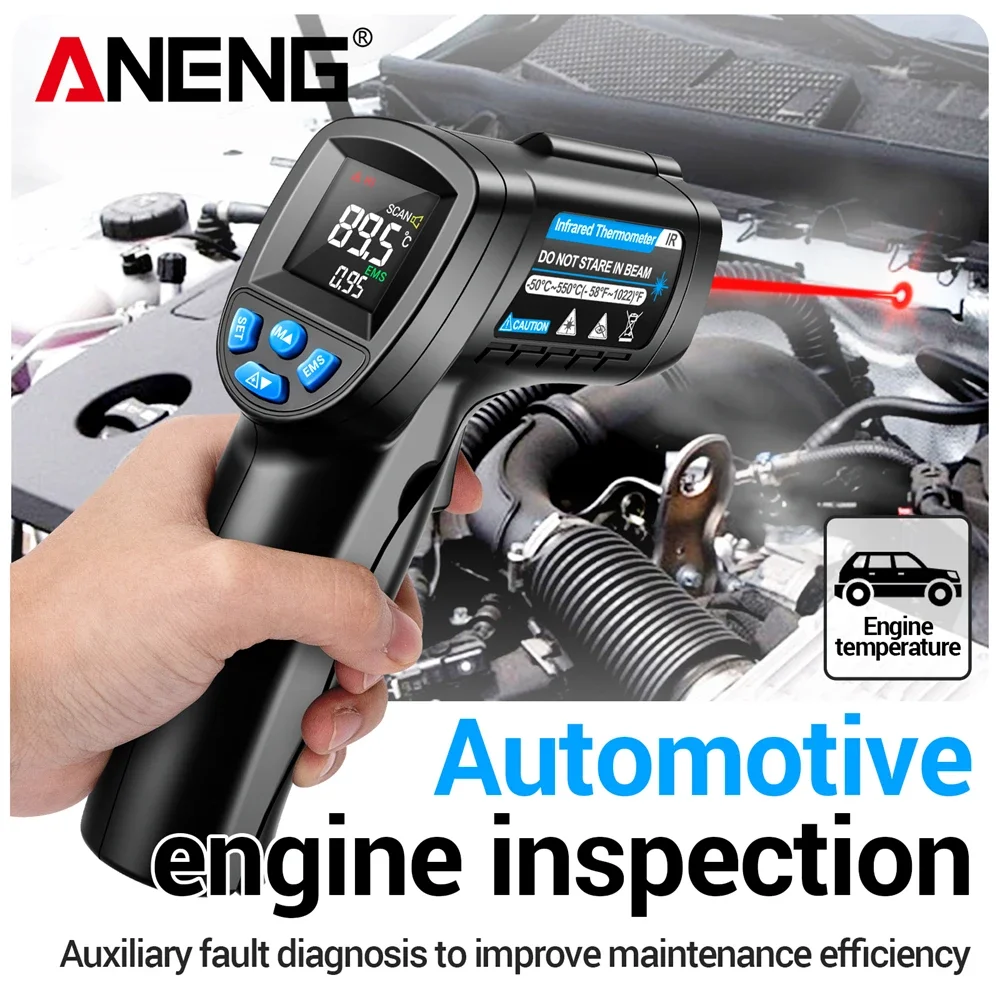 ANENG TH104 Ręczny termometr n – Industrial Laser Temperature Gun recenzja i cena