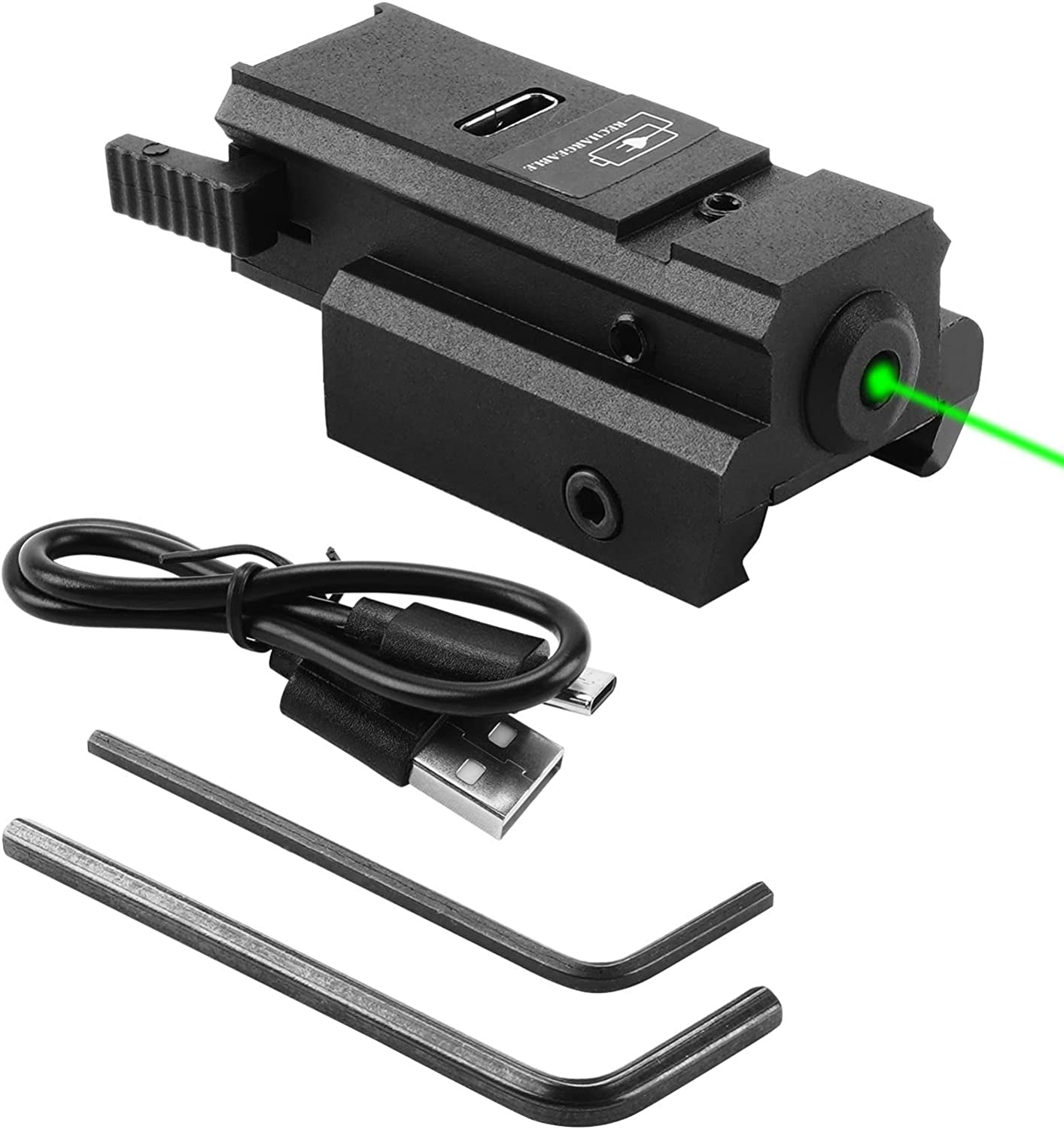 Ładowanie przez USB Mini czerw – Industrial Laser Pointer recenzja i cena