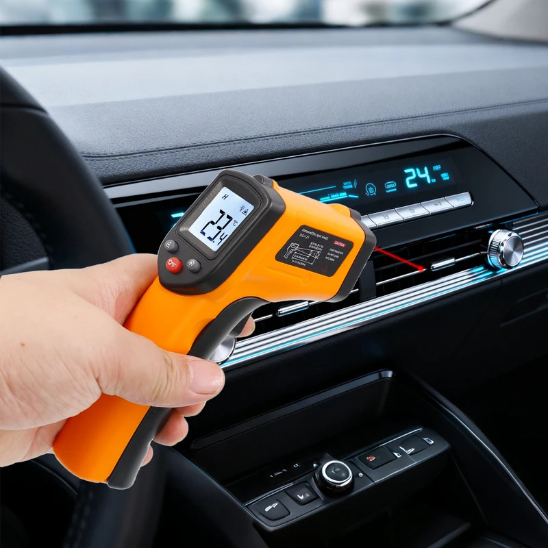 Ręczny termometr na podczerwie – Industrial Laser Temperature Gun recenzja i cena