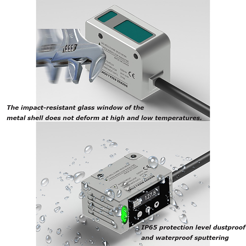 Czujnik odległości laserowej b – Industrial Laser Displacement Sensor recenzja i cena